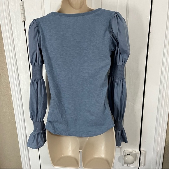 Cinq a Sept Libby Top Glacier Blue Extra Small XS E2 - Picture 3 of 6